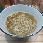 中華そば トランポリン - 黒海苔蕎麦（¥970）トッピングは別盛