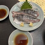 季節料理 なみき - アジ刺身