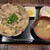 三◯食堂 - 料理写真:豚カルビ丼大盛り温玉¥1150