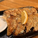 Plancha - アンデス紅塩とレモンで食べる鉄板ギョーザ