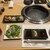 近江うし焼肉 にくTATSU - 料理写真:サラダ、キムチ、ナムル