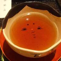 日本料理 つるま - ほうじ茶