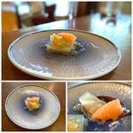 Takamiya Teien Saryou - 食後にグレープフルーツの軽い酸味が心地いい品。