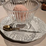 月夜野庭 銀の月 - ブルーベリーヨーグルトシャーベット