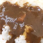 ボーイズカレー - ライスにポークカレー。