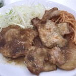 Boizu Kare - しょうが焼きは大きな豚2枚。濃厚なしょうがタレで美味しいです。