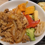 吉野家 - （2024/3月）牛丼ＯＮ野菜　並盛