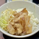 Uchuuken Shokudou - とんバラ定食W（肉大盛り）（¥1,150）