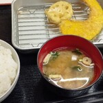 あつあつ揚立てっちゃん - 上天ぷら定食。良くも悪くもいつもどおり安定してます