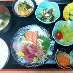 Sashimi set meal