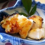 ごちそうぐれいぷはうす - 手作りの粕漬け試食会前に、お味見させて頂きました。美味♪焼き魚定食なら食べられます(2014・2・14)