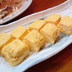 明石家 - だし巻き玉子550円