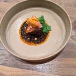 小菜中華-YUÁN- - よだれ牛、能勢黒牛イチボやったかな？