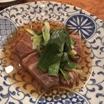 四季素材 お々岡 - 豚の角煮　これも美味しい