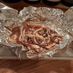 四季素材 お々岡 - ダルマイカのゲソ焼き