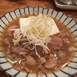 四季素材 お々岡 - 牛すじのピリ辛煮　絶品！！