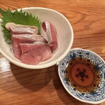 四季素材 お々岡 - お通し　鰤刺身