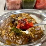 カレーショップ インデアン - 福神漬けが美味しい。