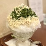 浪花家総本店 - 氷宇治ミルク白玉