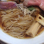 燃えよ麺助 - 特製紀州鴨そば（麺）