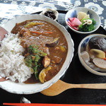 四季の花 - チキン豆カレー