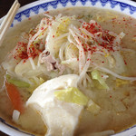 ごはん処食堂ミサ あらい道の駅店 - 野菜味噌ラーメン  並