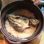 和食 おの寺 - 瀬つき鯵の炊き込みご飯