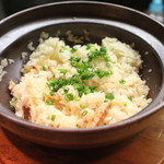 和食 おの寺 - 瀬つき鯵の炊き込みご飯