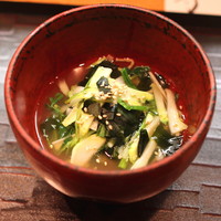 和食 おの寺 - 山口県産 新若布 の しゃぶしゃぶ