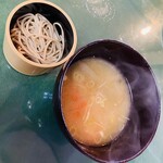 筑波国際カントリークラブ　レストラン - そば＋けんちん汁＝けんちんそば♫