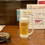 巡味酒房 よって喜や - ドリンク写真:生ビールはパーフェクトサントリービール