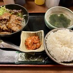 カルピ丼専門店 スタミナ亭 - 2024.3.28  カルピ定食