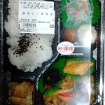 好運樓 - 豚肉ピリ辛弁当  620円   100円引き