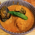 Panchimaharu - 【インドカレー】(¥1000)+【ラッシー】(¥250)