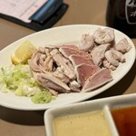 Motsuyaki Ucchan Shinjuku Omoide Yokochou - 豚もつ３点盛　800円