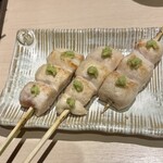 鳥とし - ささみのわさびのせ