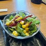 Ishiyaki Suteki Zei - サラダも付いてます。