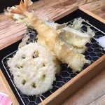 立呑み 魚椿 - 天ぷら6種盛り
