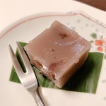 梅の花 - 梅の花ランチ（選べるデザートの水羊羹）