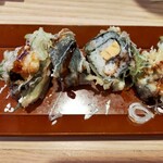 回し寿司 活 活美登利 - 鰻天ぷらロール