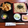 Seian - ●蕎麦、うどんとミニ丼のセット　1,200円
                （せいろ＋鶏ミニ天丼）
                
                ●ご飯大盛り　150円
                
                を注文してみた