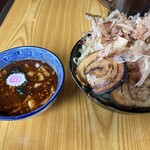 Menkou Bou Bushiya - 叉焼 辛辛つけ麺 ¥1300 （特大＋¥200）