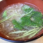 いろは寿し - 味噌汁