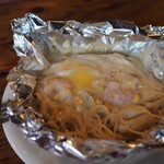 ポルコロッソ - 料理写真:芽キャベツ風スパゲッティ