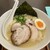 麺処 八鶏 - 料理写真:鶏白湯ラーメン（塩、麺大盛り）950円