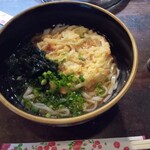 Ike da ya - 秋田稲庭うどんにかき揚げ