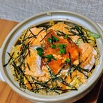 Gin No Rikyuu - ・鮭とイクラの炊き込みご飯(チャーハン)