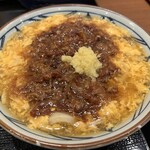 丸亀製麺 生野巽店 - 肉がさねあんかけ（並）