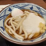 丸亀製麺 生野巽店 - とろ玉（並）