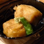 食堂 O-SAKA-YA - ごま豆腐の揚出し